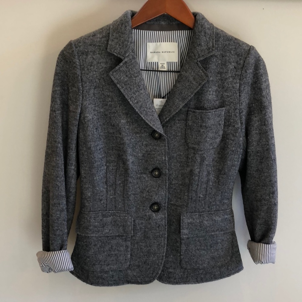 Banana Republic wool blazer